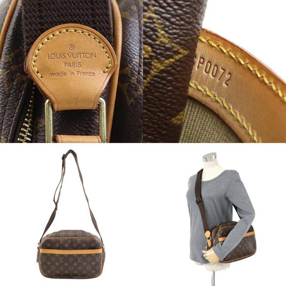 LOUIS VUITTON Brown Monogram Canvas Shoulder Bag - Picture 5 of 5